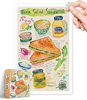 Пазл Pintoo 1000 деталей: Люсиль Праче. Сэндвич с тунцом и салатом