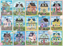 Пазл Cobble Hill 1000 деталей: Приморские коттеджи