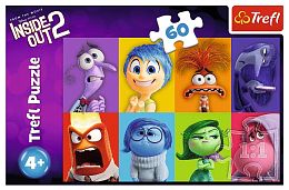 Пазл Trefl 60 деталей: Головоломка 2. Знай свои эмоции