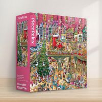 Пазл Pintoo 2000 деталей: Синдзи Ямамото. Рождественская фабрика