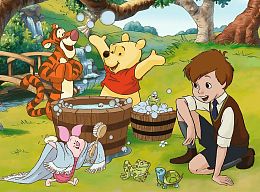 Пазл Trefl 30 деталей: День с Винни-Пухом