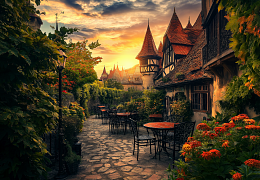 Пазл Алма ПРЕМИУМ деревянный 1000 деталей. Города и страны. Вечерний уют