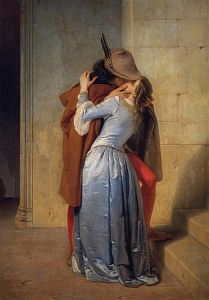 Пазл Clementoni 1000 деталей: Hayez. Поцелуй