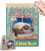 Пазл Pintoo 1200 деталей: Все о мяу