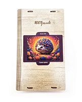 Пазл деревянный Алма 300 деталей Самые яркие. Ежик №3