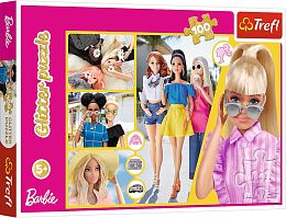 Пазл Trefl 100 деталей: Блестящая Барби