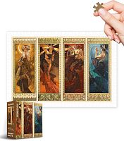 Пазл Pintoo 600 деталей: Альфонс Муха. Луна и звезды