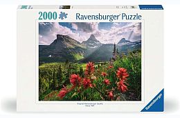 Пазл Ravensburger 2000 деталей: Нетронутые горы