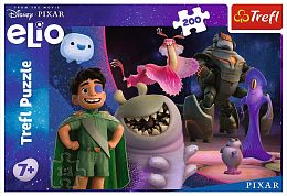 Пазл Trefl 200 деталей: Элио в далёкой-далёкой галактике