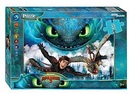 Пазл Step puzzle 35 Maxi деталей: Как приручить дракона - 3 (DreamWorks)