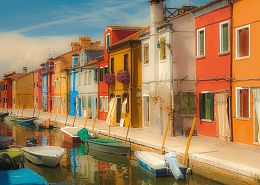 Пазл Schmidt 1000 деталей: Яркие домики Мурано