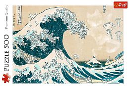 Пазл Trefl 500 деталей: Великая кошачья волна