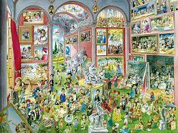 Пазл Heye 1500 деталей: Шедевры