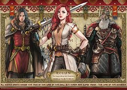 Пазл Trefl 1000 деталей: Властелин колец. Война Рохирримов