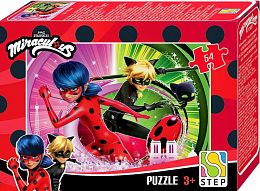 Набор 5 пазлов по 54 детали Step: Леди Баг и Супер-Кот