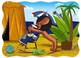 Пазл Castorland 30 деталей: Каникулы Бонифация