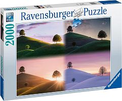 Пазл Ravensburger 2000 деталей: Времена года