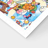 Пазл Pintoo 1200 деталей: Memeko. Апельсиновый чай зимой