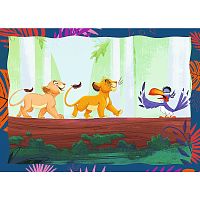 Пазл Trefl 35#48#54#70 деталей: Храбрый Король Лев