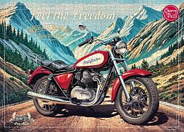 Пазл Cherry Pazzi 1000 деталей: Почувствуй свободу