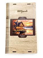 Пазл деревянный Алма 500 деталей Волшебство природы. Дом в Карелии