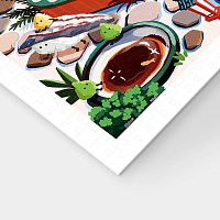 Пазл Pintoo 900 деталей: Иссики Тоаки. Суши-ленд