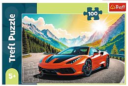 Пазл Trefl 100 деталей: Гоночный автомобиль