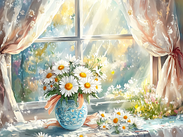 Пазл Алма деревянный 500 деталей Цветы и натюрморты. Солнечные ромашки