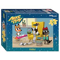 Набор 10 пазлов по 54 детали Step: Любимые герои