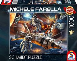 Пазл Schmidt 1000 деталей: М.Фарелла. В открытом космосе