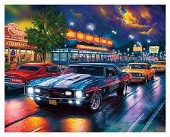 Пазл Pintoo 2000 деталей: Бигелоу. Дождь на бульваре