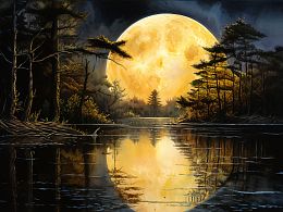 Пазл деревянный Алма 300 деталей Волшебство природы. Озеро №1