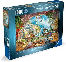 Пазл Ravensburger 1000 деталей: Вид с средиземноморской террасы