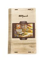 Пазл деревянный Алма 500 деталей Домик в деревне. Скамейка у дома