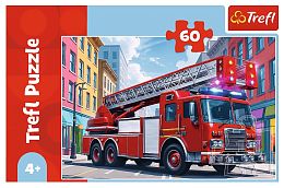 Пазл Trefl 60 деталей: Пожарная машина