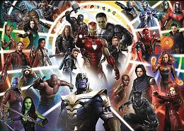 Пазл Trefl 1000 деталей: Мстители: Конец игры / Герои Marvel