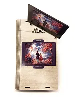 Пазл деревянный Алма 500 деталей. Города и страны.  Встреча в осеннем парке.