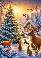 Пазл Cherry Pazzi 500 деталей: Снежная сказка в лесу