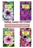Набор семян, семена цветов Петуния