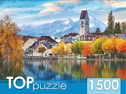 Пазл TOP Puzzle 1500 деталей: Город в горах