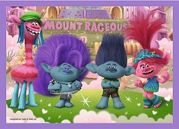 Пазл Trefl 35#48#54#70 деталей: Приключения разноцветных троллей