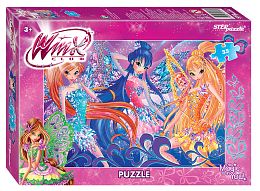 Пазл Step puzzle 35 деталей: Winx - 2 (Rainbow)