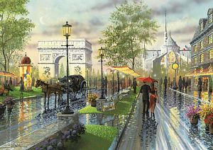 Пазл Art Puzzle 1000 деталей: Весенняя прогулка, Париж