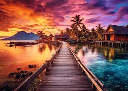 Пазл Trefl 1000 деталей: Райский остров