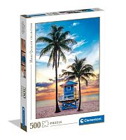 Пазл Clementoni 500 деталей: Майами-бич, Флорида