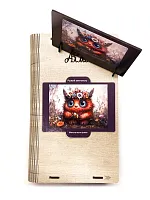 Пазл деревянный Алма 500 деталей. Милые монстрики. Рыжий мечтатель.