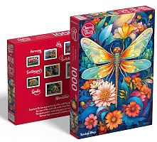Пазл Cherry Pazzi 1000 деталей: Радужные крылья