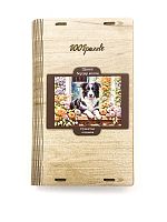 Пазл деревянный Алма 500 деталей Пушистые создания. Щенок Бордер Колли №11