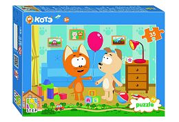 Пазл Step puzzle 35 деталей: Котэ