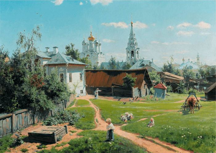 Пазл Стелла 2000 деталей: Московский дворик